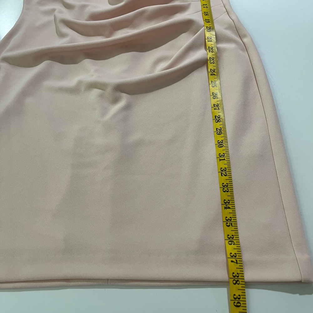 Jessica Howard Blush Pink Pearl-Trim Midi Sheath Dress - Picture 6 of 13